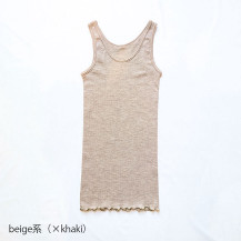 merino wool タンクトップ