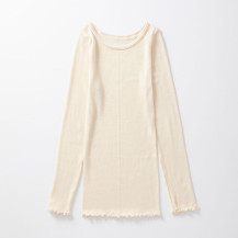 【WEB限定】me.(ミードット)　merino woolロングスリーブ