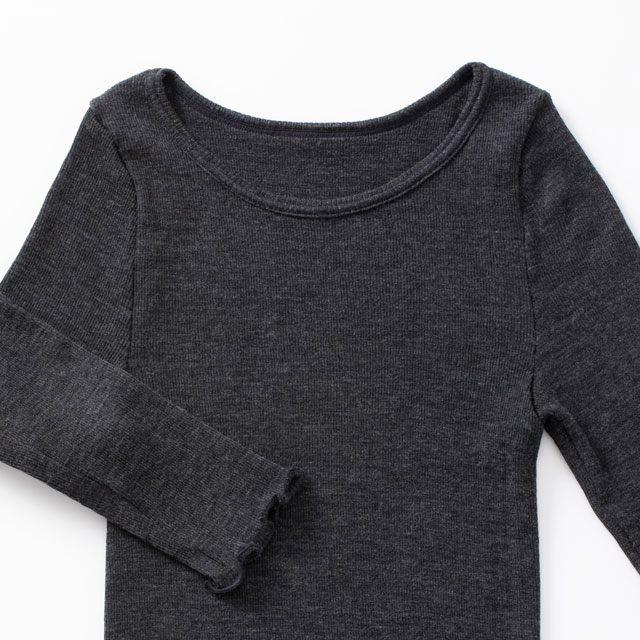 【WEB限定】me.(ミードット)　merino woolロングスリーブ