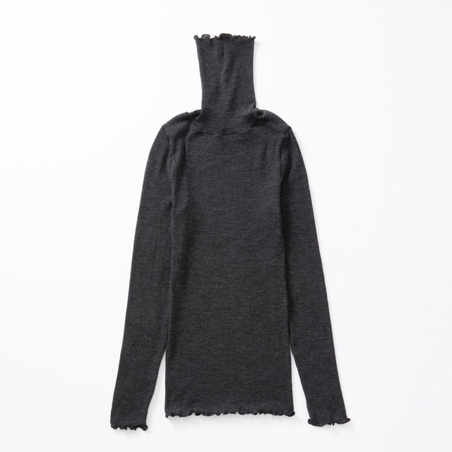 【WEB限定】me.(ミードット)　merino woolタートルネック