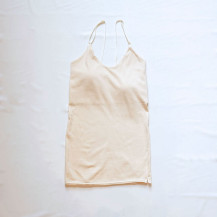 コットンシルクパッド入りキャミ