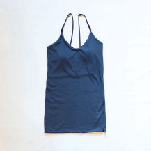 コットンシルクパッド入りキャミ