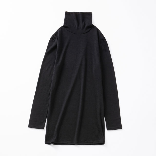 やわらウールのインナー タートルネック