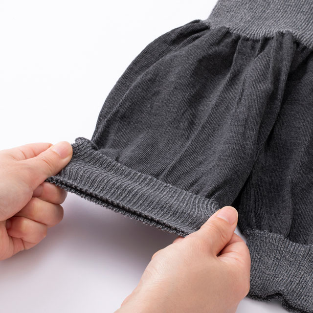 シルクの腹巻かぼちゃパンツ