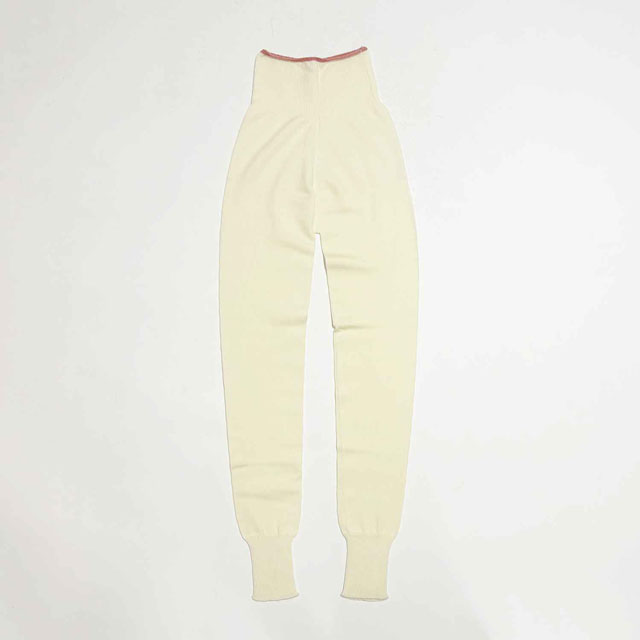 me. merino wool ウォームパンツ beige系(×khaki) ONE