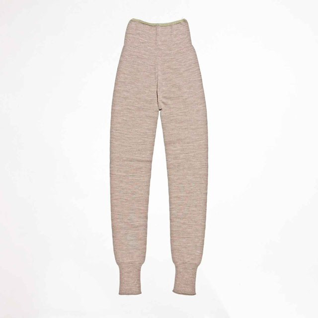 me. merino wool ウォームパンツ beige系(×khaki) ONE
