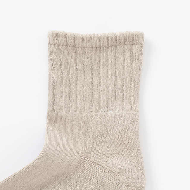 30SHORT　SOCKS ウオールグレー 22-24