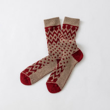【WEB限定】SOUKI NORDIC WOOL リブクルー