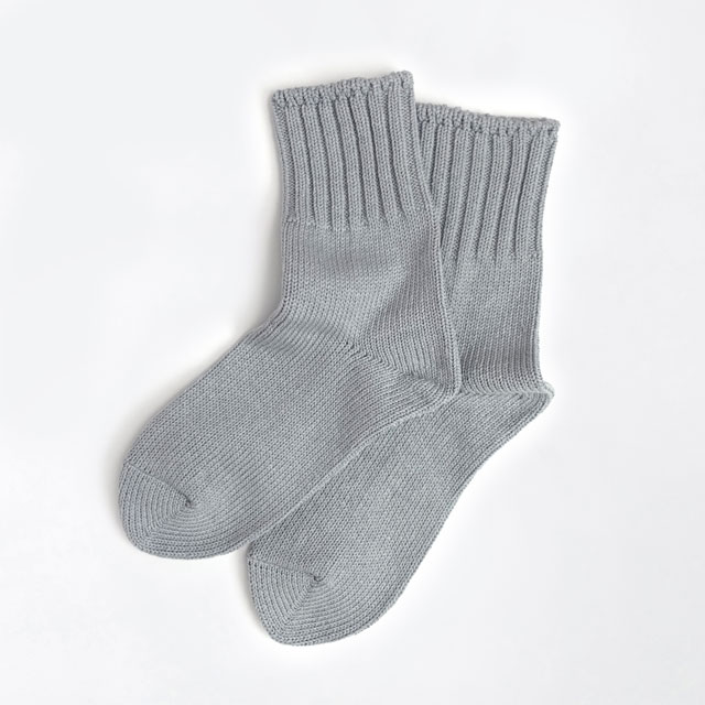 SOCKS Menu No.２ ZIMBABWE COTTON ホワイト M