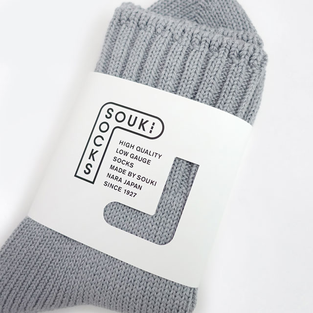 SOCKS Menu No.２ ZIMBABWE COTTON ホワイト M