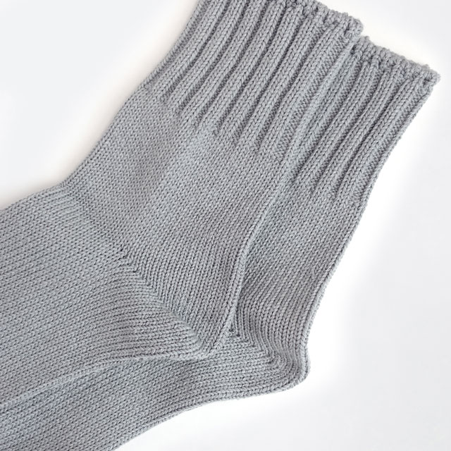 SOCKS Menu No.２ ZIMBABWE COTTON ホワイト M