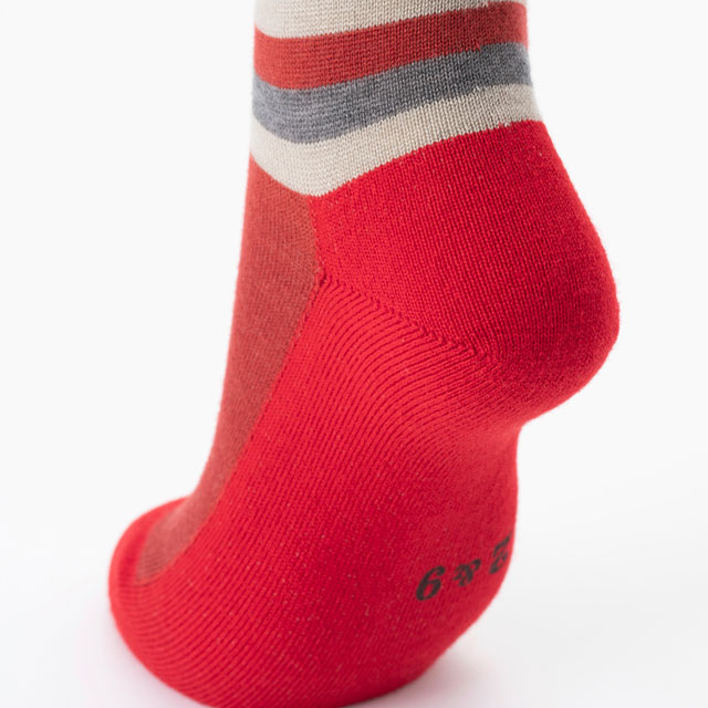 片足ずつのくつした　ボーダー【お求めやすくなりました】