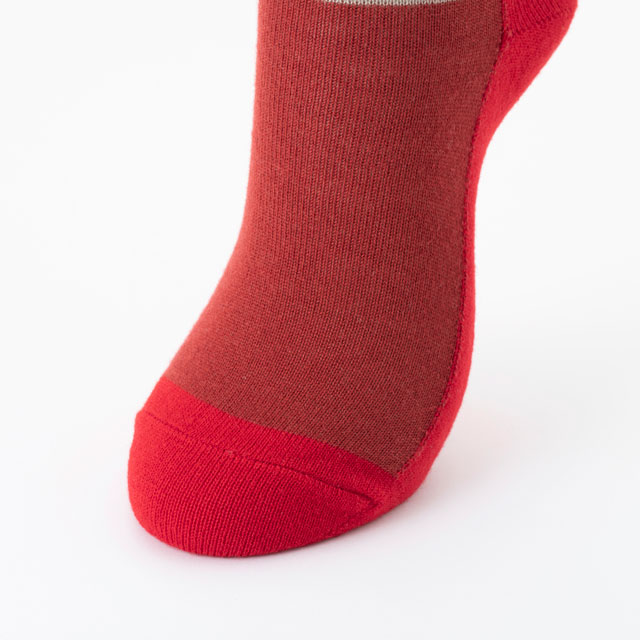 片足ずつのくつした　ボーダー【お求めやすくなりました】