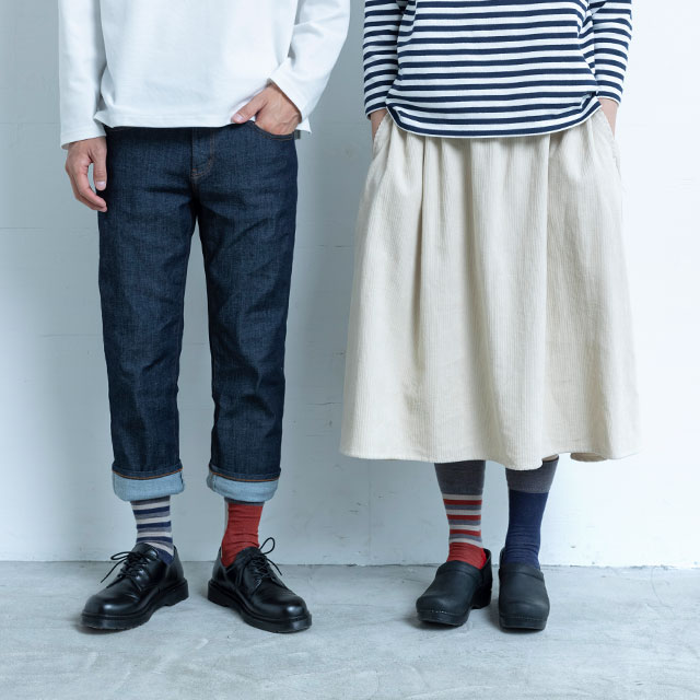 片足ずつのくつした　ブロック【お求めやすくなりました】