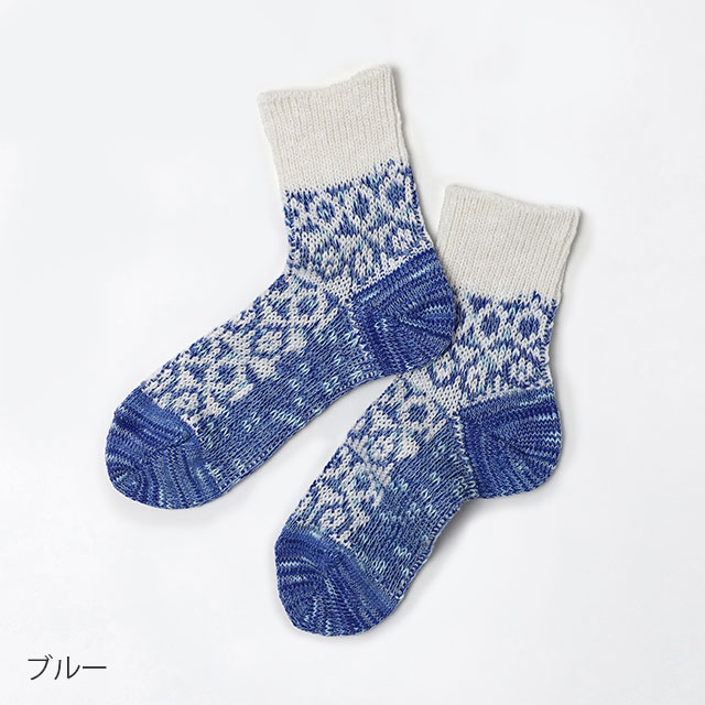 ReLoop　COTTON　DOT　ショート ブルー M