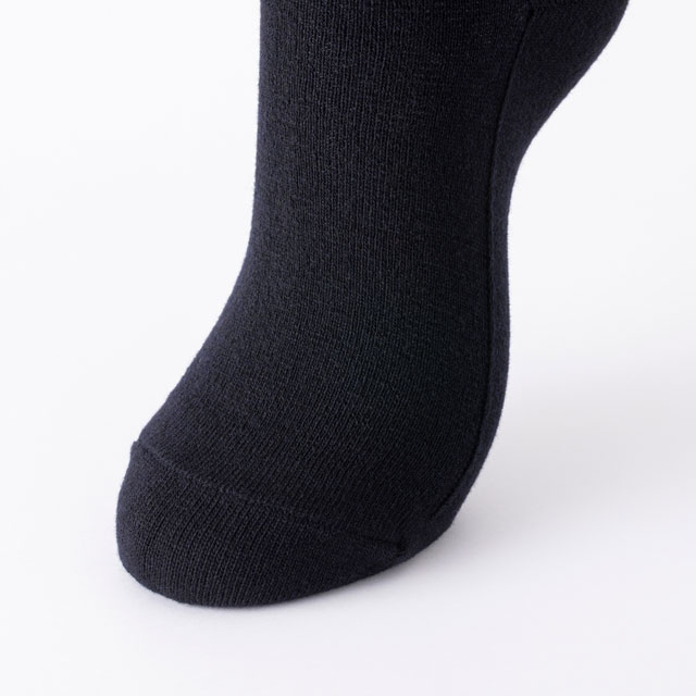 しめつけないくつしたウールborderクルー