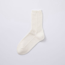 靴下　透かし編み