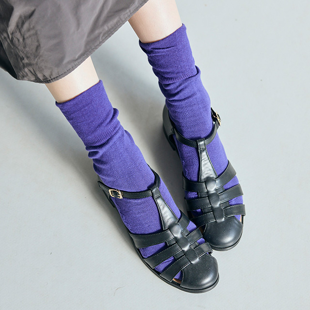 しめつけない靴下　綿