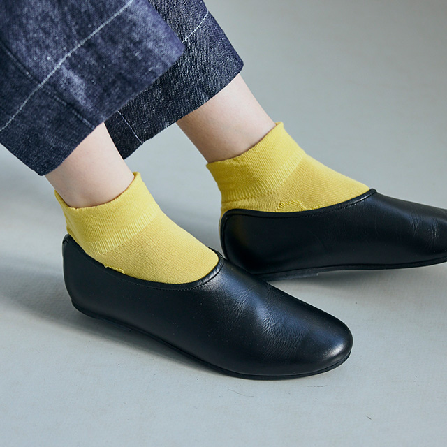 しめつけない靴下　綿　アンクル