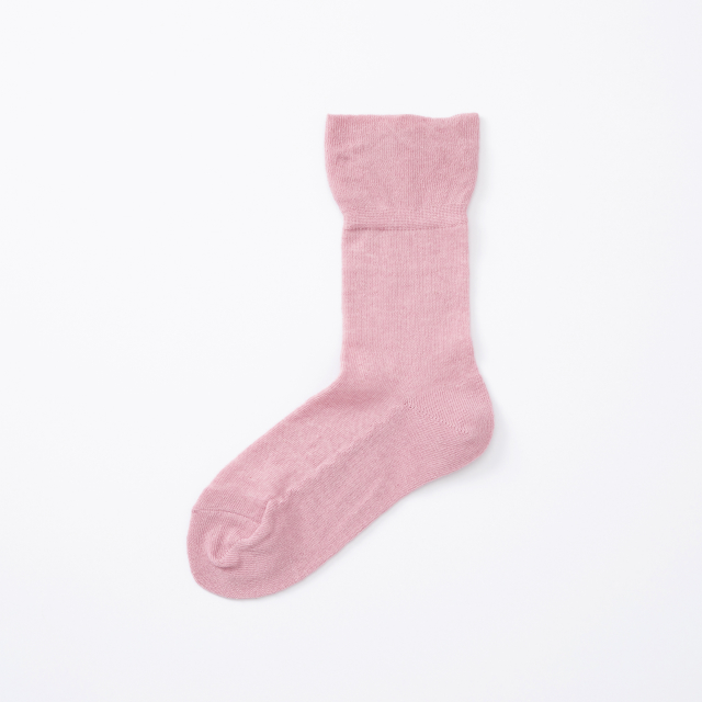しめつけない靴下　綿麻
