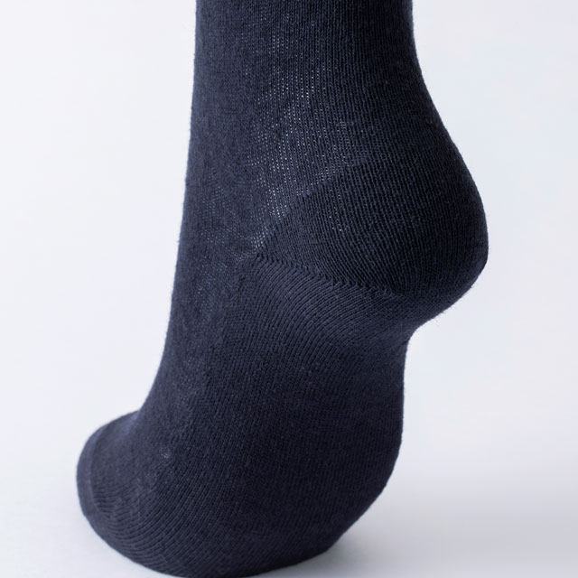 しめつけない靴下　綿麻