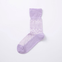 しめつけない靴下　綿麻