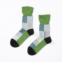 変わり市松／緑