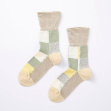 しめつけない靴下　綿麻