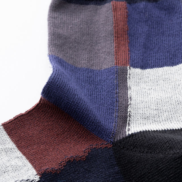 しめつけない靴下　綿麻