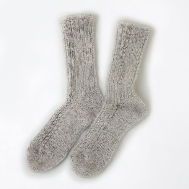 FEATHER　キッドモヘア ブルー S