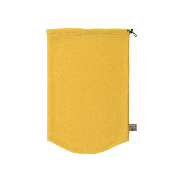 TO&FRO　NECK WARMER　MUSTARD