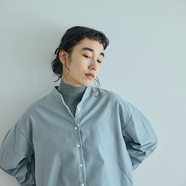 着けるタートルネックオーガニック綿｜服飾品｜中川政七商店