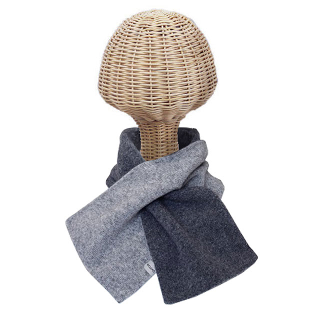 SHOT SCARF　unisex offwhite adult