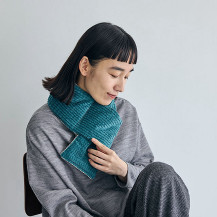 布ぬの中綿マフラー ドビーコール