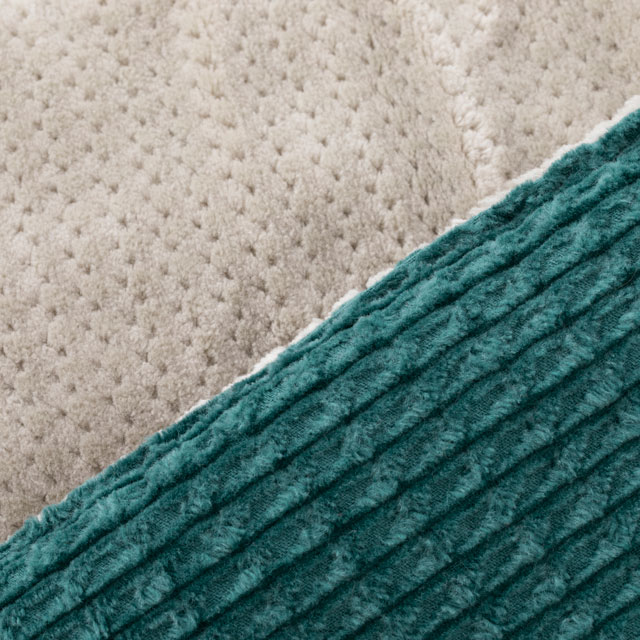 布ぬの中綿マフラー　ドビーコール