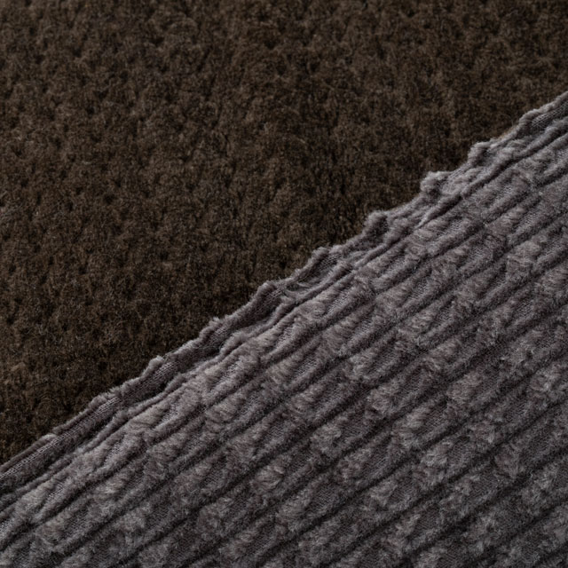 布ぬの中綿マフラー　ドビーコール