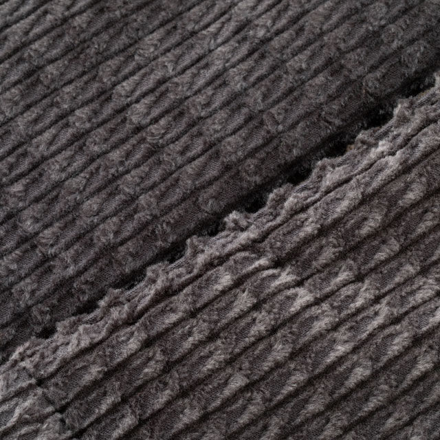 布ぬの中綿マフラー　ドビーコール