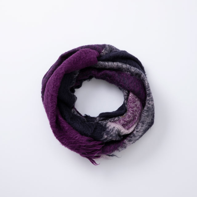 kobooriza BRUSHEDコットンスヌード