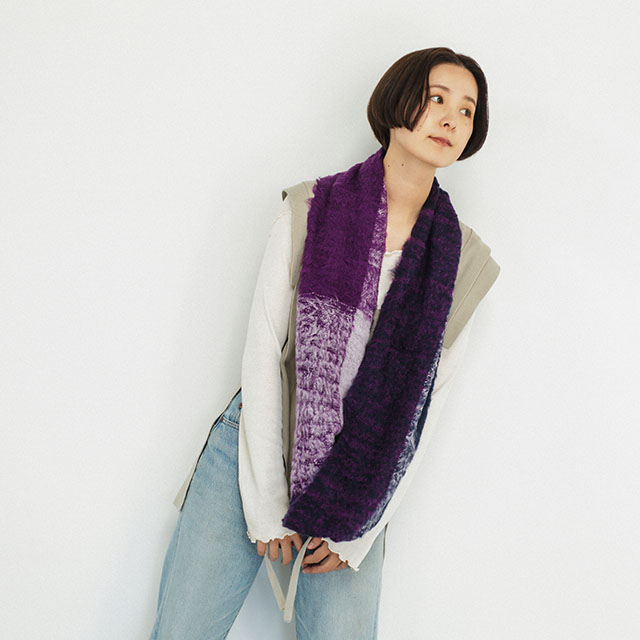 kobooriza　BRUSHEDコットンスヌード