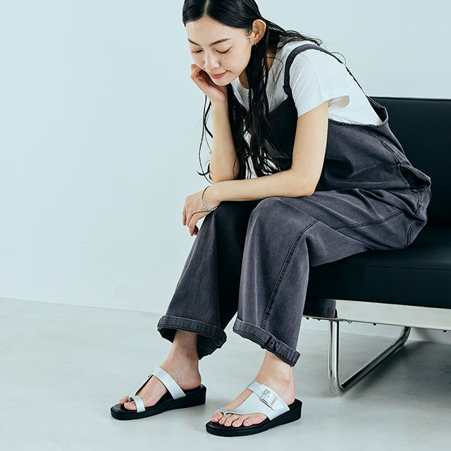 【WEB限定】HEP サンダル BNH シボ