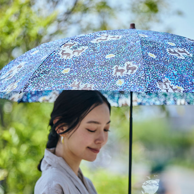 イイダ傘店別注 晴雨兼用折畳傘