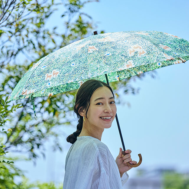 イイダ傘店別注 晴雨兼用折畳傘