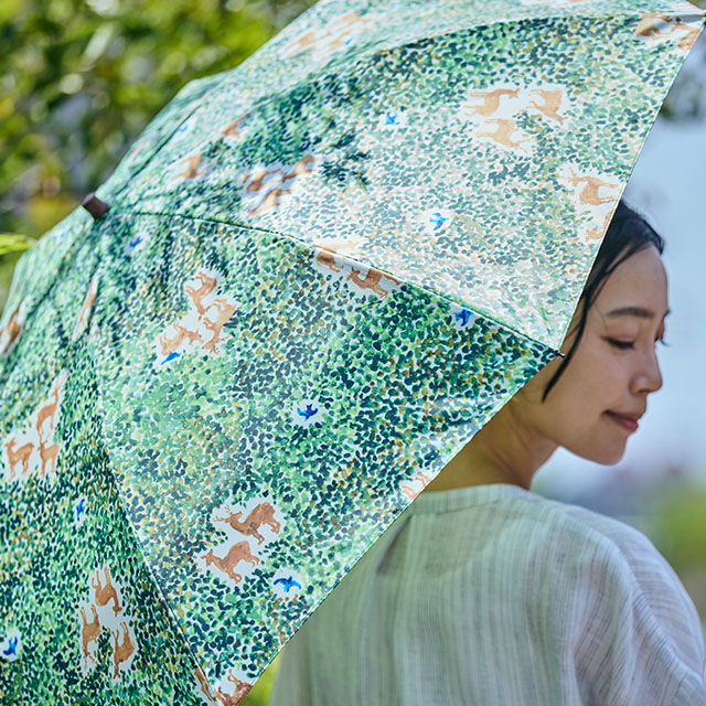 イイダ傘店別注 晴雨兼用折畳傘