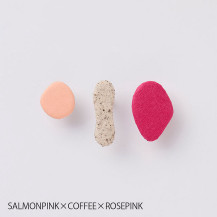 SALMONPINK×COFFEE×ROSEPINK