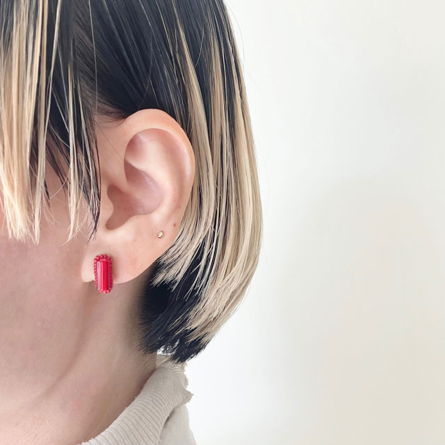 taｍas　氷菓/Ichigo イヤリング