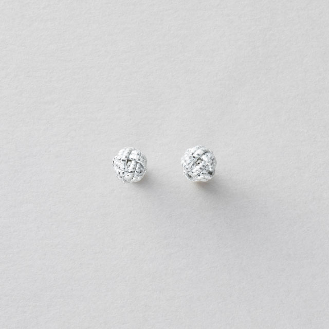 加賀水引　ac0445　スタッドあわじ玉　ピアス