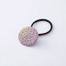 刺繍のヘアゴム