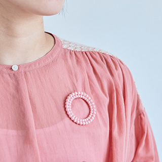 TRIPLE　0　サークルブローチ