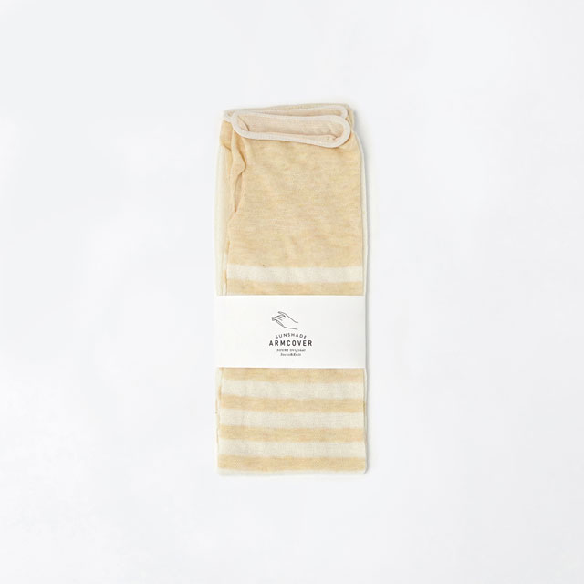 オーガニックコットン　アームカバー イチジク フリー