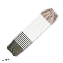 綿麻のゆったりUV　　アームカバー